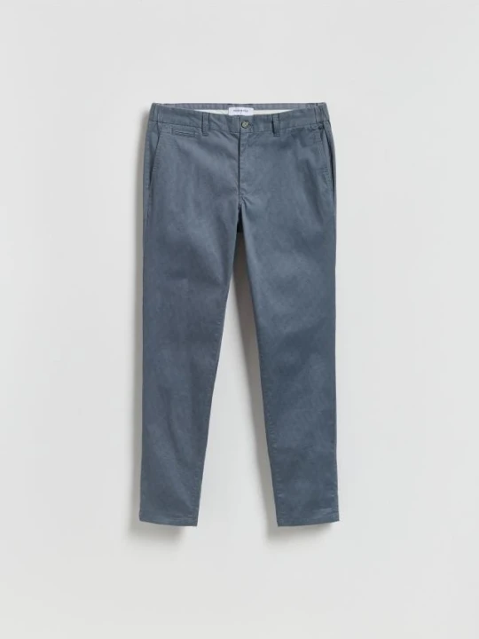 Zdjęcie produktu Reserved - Spodnie chino slim fit - granatowy