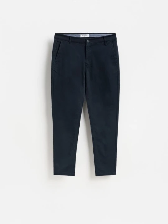 Zdjęcie produktu Reserved - Spodnie chino slim fit - granatowy