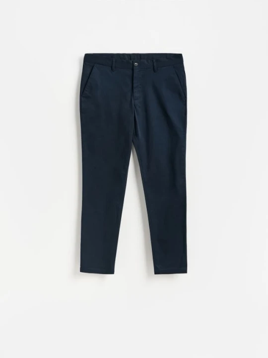 Zdjęcie produktu Reserved - Spodnie chino slim fit - granatowy