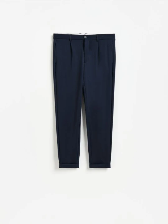 Zdjęcie produktu Reserved - Spodnie chino slim fit - granatowy