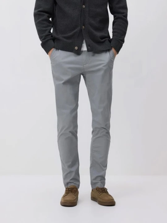 Zdjęcie produktu Reserved - Spodnie chino slim fit - jasnoszary