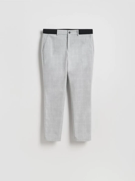 Zdjęcie produktu Reserved - Spodnie chino slim fit - jasnoszary