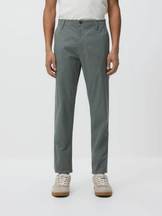 Zdjęcie produktu Reserved - Spodnie chino slim fit - jasny zielony