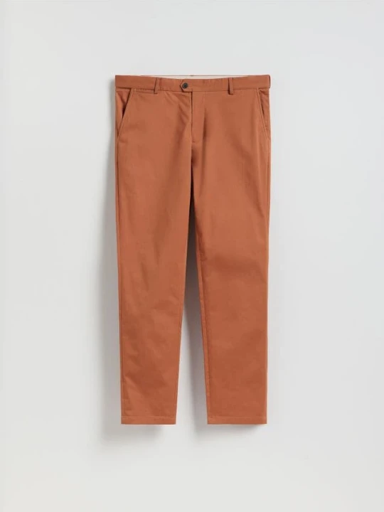 Zdjęcie produktu Reserved - Spodnie chino slim fit - karminowy