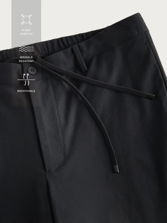 Zdjęcie produktu Reserved - Spodnie slim z wiskozą - czarny