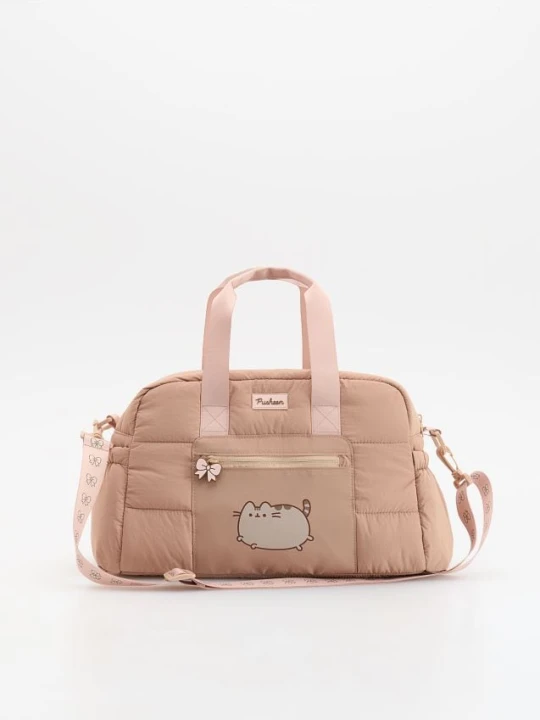 Zdjęcie produktu Reserved - Sportowa torba Pusheen - beżowy