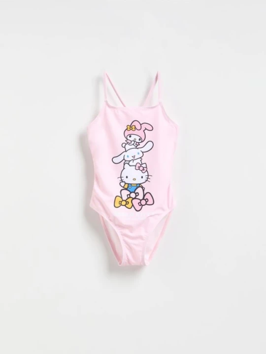 Zdjęcie produktu Reserved - Strój kąpielowy Hello Kitty and Friends - różowy
