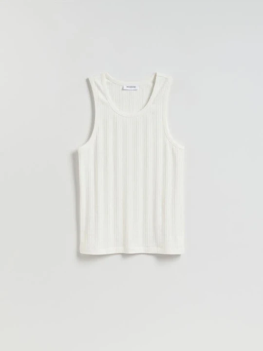 Zdjęcie produktu Reserved - Strukturalny tank top - wielobarwny
