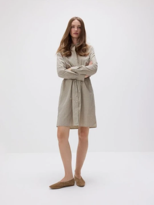Zdjęcie produktu Reserved - Sukienka mini w kratę - wielobarwny