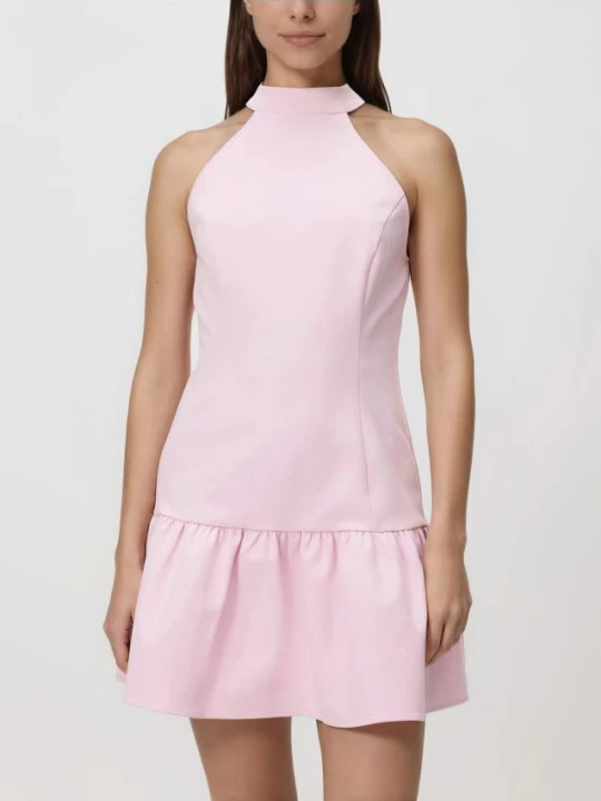 Zdjęcie produktu Reserved - Sukienka mini z dekoltem halter - różowy