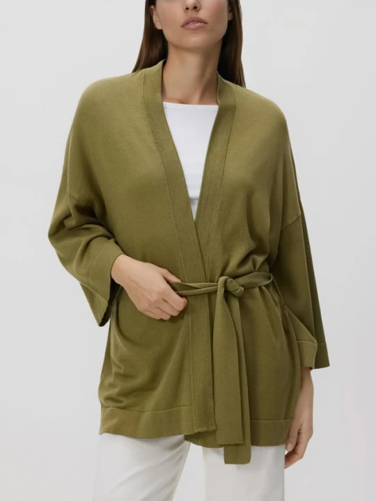 Zdjęcie produktu Reserved - Sweter kimono - oliwkowy
