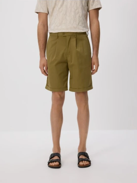 Zdjęcie produktu Reserved - Szorty chino regular - oliwkowy