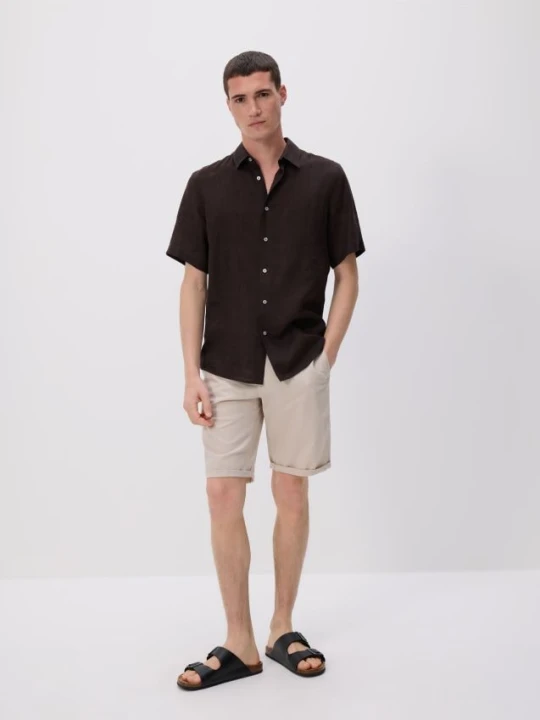 Zdjęcie produktu Reserved - Szorty chino slim - beżowy