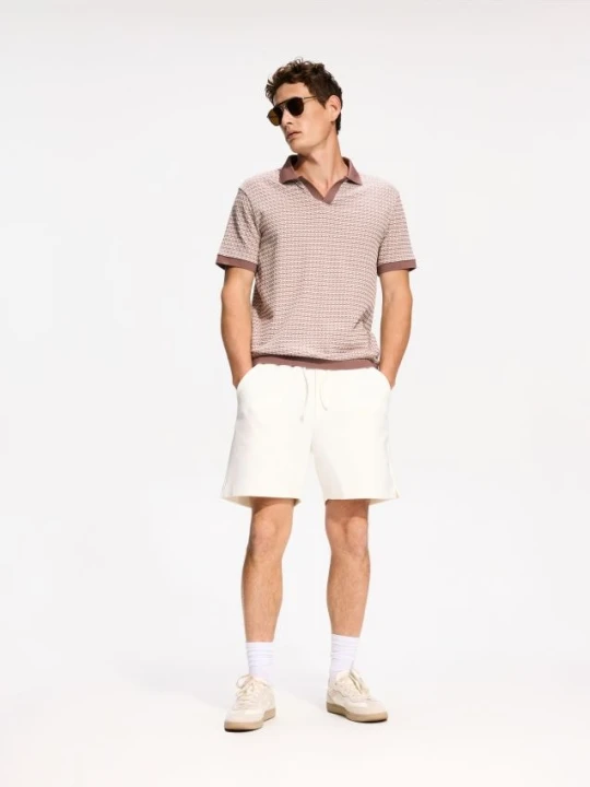 Zdjęcie produktu Reserved - Szorty comfort fit - biały