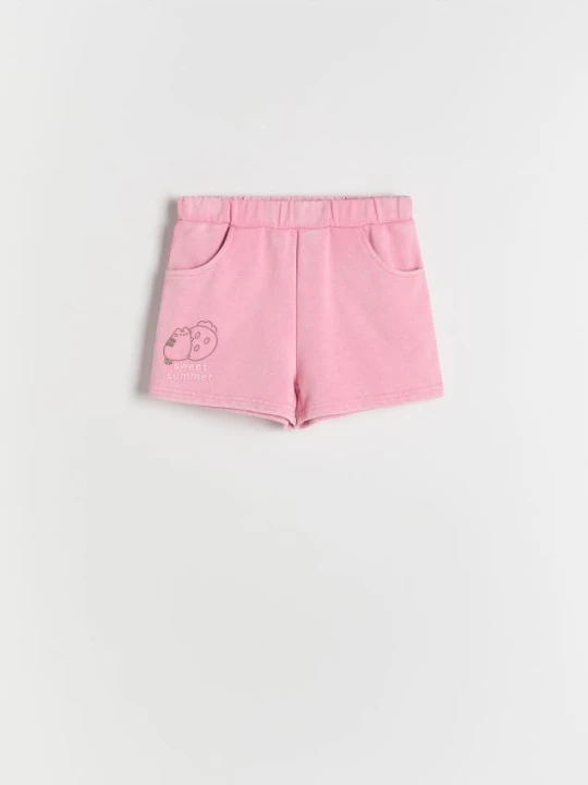 Zdjęcie produktu Reserved - Szorty Pusheen - fioletowy