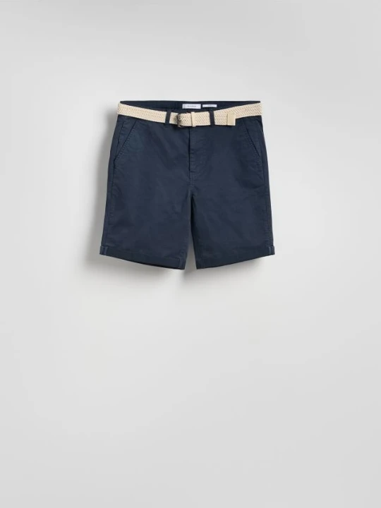 Zdjęcie produktu Reserved - Szorty slim fit - granatowy