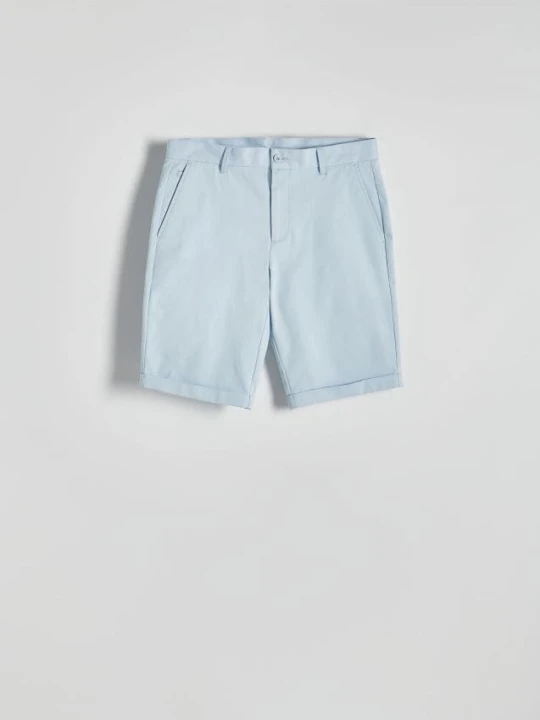 Zdjęcie produktu Reserved - Szorty slim fit - jasnoniebieski
