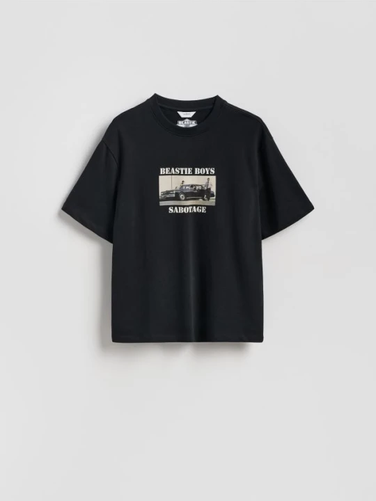 Zdjęcie produktu Reserved - T-shirt Beastie Boys - czarny