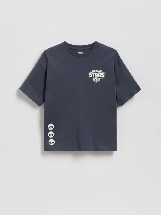 Zdjęcie produktu Reserved - T-shirt Brawl Stars - granatowy