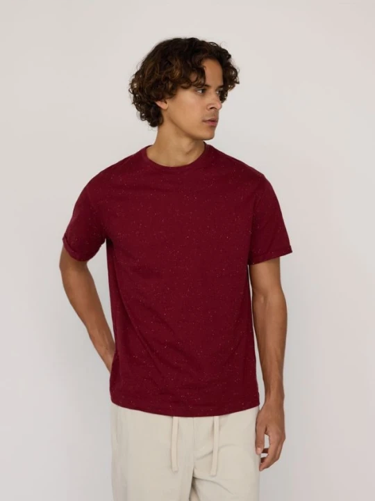 Zdjęcie produktu Reserved - T-shirt comfort fit - brązowy