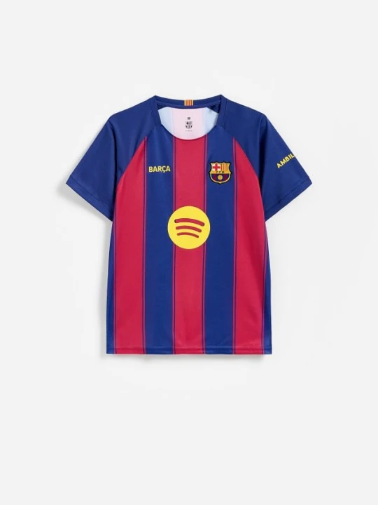Zdjęcie produktu Reserved - T-shirt FC Barcelona - granatowy