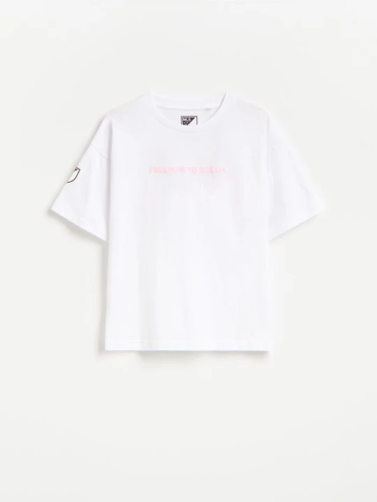 Zdjęcie produktu Reserved - T-shirt Inter Miami CF - złamana biel