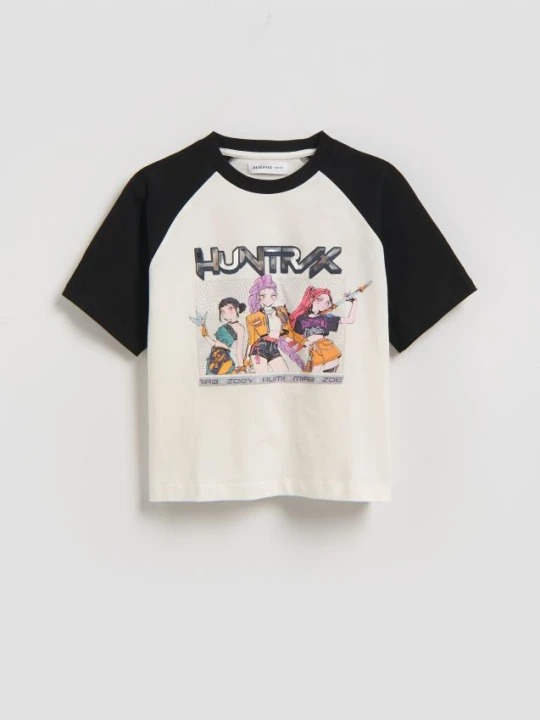 Zdjęcie produktu Reserved - T-shirt Kpop Demon Hunters™ - wielobarwny
