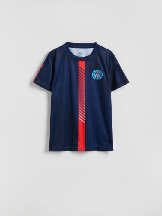 Zdjęcie produktu Reserved - T-shirt Paris Saint-Germain - granatowy