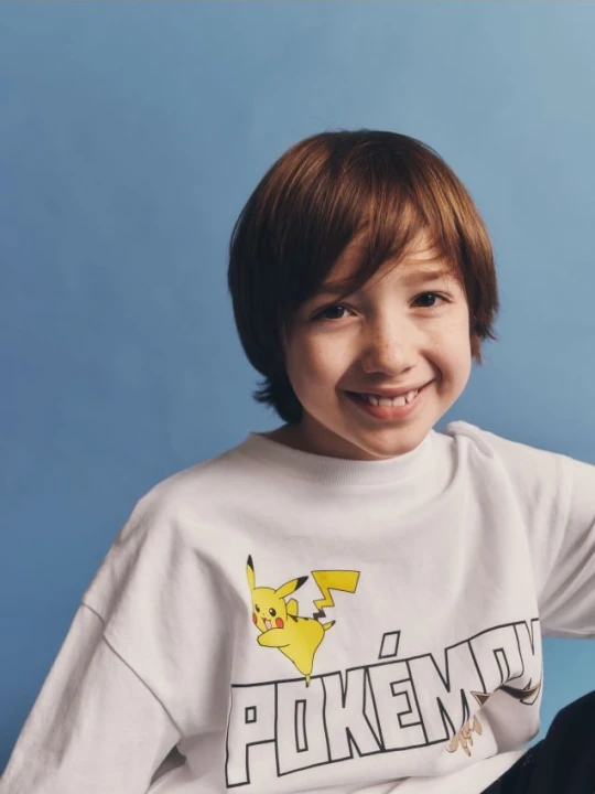 Zdjęcie produktu Reserved - T-shirt Pokémon - złamana biel
