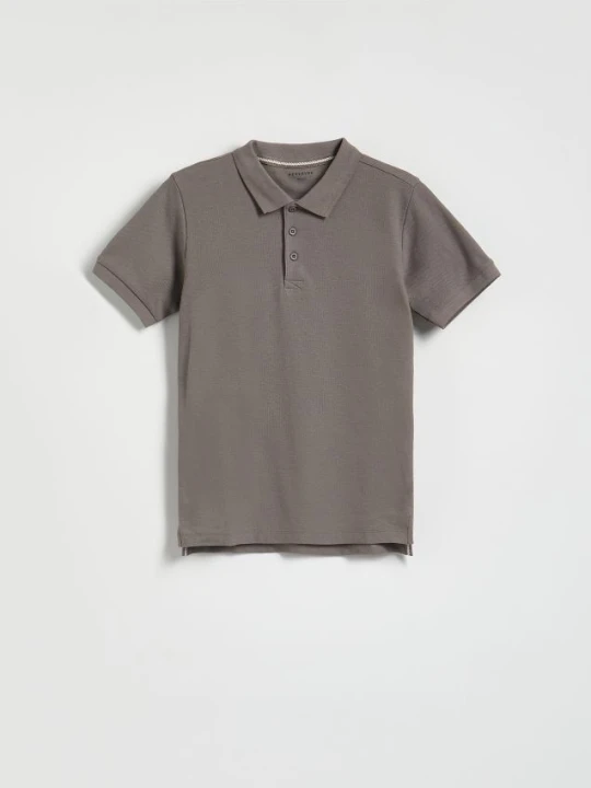 Zdjęcie produktu Reserved - T-shirt polo - beżowy