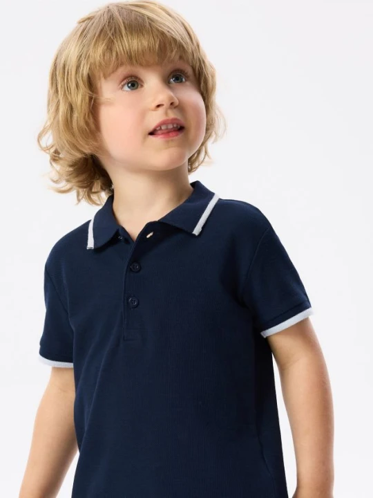 Zdjęcie produktu Reserved - T-shirt polo - granatowy