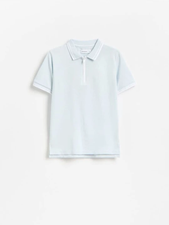 Zdjęcie produktu Reserved - T-shirt polo - jasnoniebieski