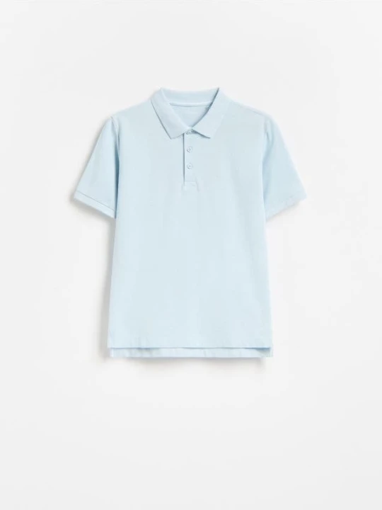 Zdjęcie produktu Reserved - T-shirt polo - jasnoniebieski