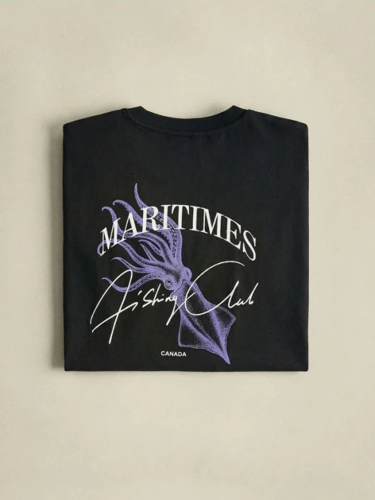 Zdjęcie produktu Reserved - T-shirt relaxed fit z nadrukiem - czarny