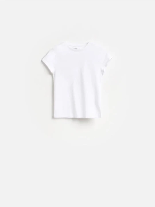 Zdjęcie produktu Reserved - T-shirt slim fit - biały