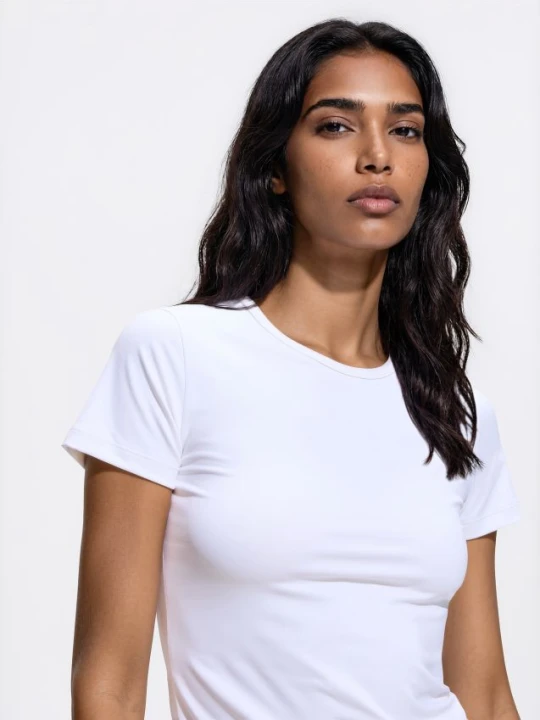 Zdjęcie produktu Reserved - T-shirt slim fit - biały