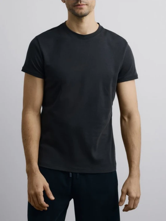 Zdjęcie produktu Reserved - T-shirt slim fit - ciemnoszary