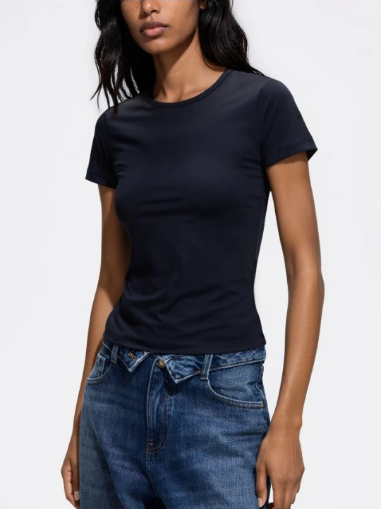 Zdjęcie produktu Reserved - T-shirt slim fit - czarny
