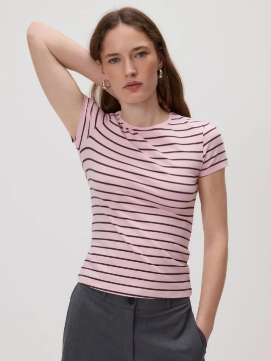 Zdjęcie produktu Reserved - T-shirt slim fit - wielobarwny
