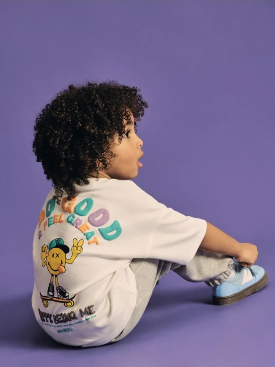 Zdjęcie produktu Reserved - T-shirt SmileyWorld® - złamana biel