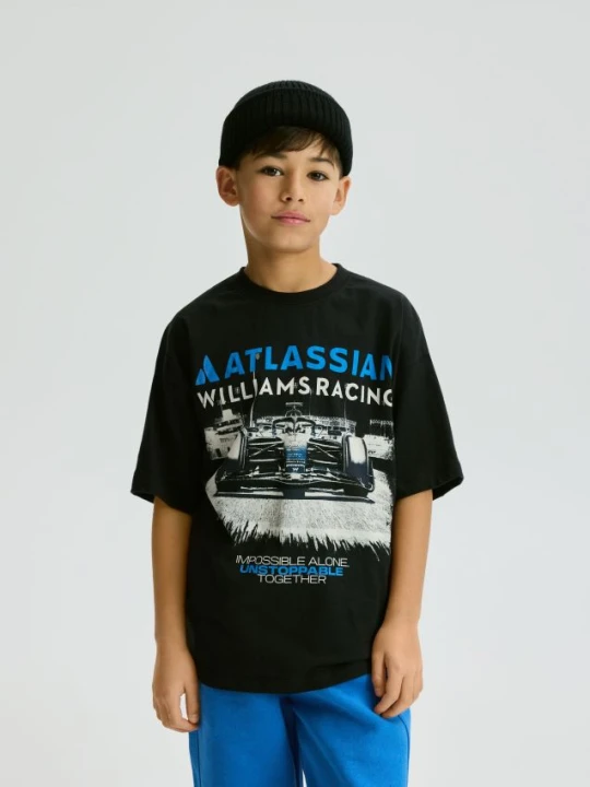 Zdjęcie produktu Reserved - T-shirt Team Williams Racing F1 - czarny