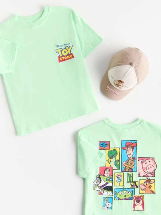 Zdjęcie produktu Reserved - T-shirt Toy Story - jasnozielony