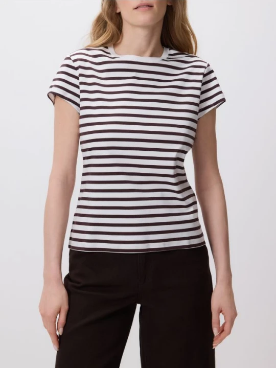 Zdjęcie produktu Reserved - T-shirt z domieszką jedwabiu - wielobarwny