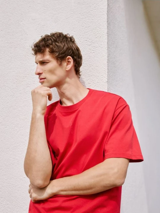 Zdjęcie produktu Reserved - T-shirt z nadrukiem Kosycarz - intenstywna czerwień