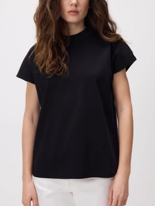 Zdjęcie produktu Reserved - T-shirt z raglanowym rękawem - czarny