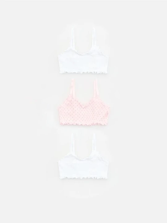 Zdjęcie produktu Reserved - Top z mikrofibry 3 pack - biały
