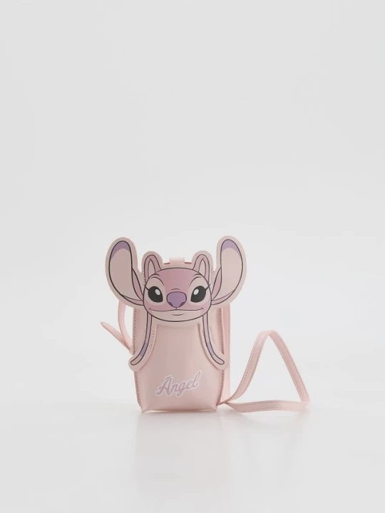 Zdjęcie produktu Reserved - Torebka Lilo i Stitch - pastelowy róż