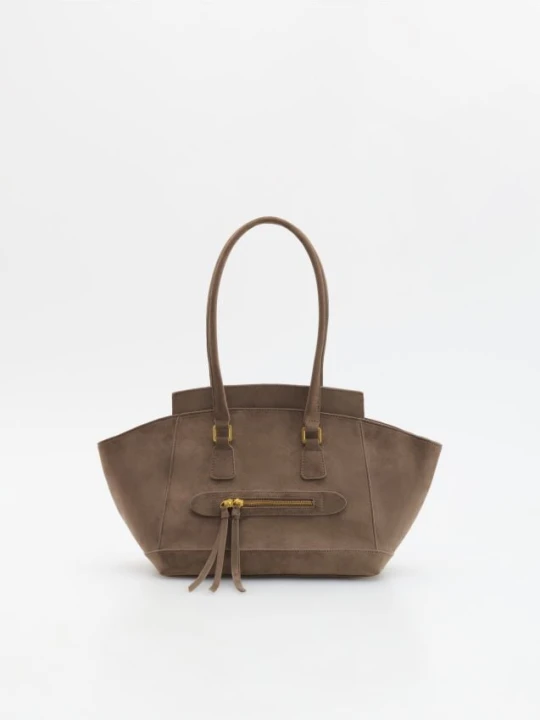 Zdjęcie produktu Reserved - Torebka shopper - beżowy