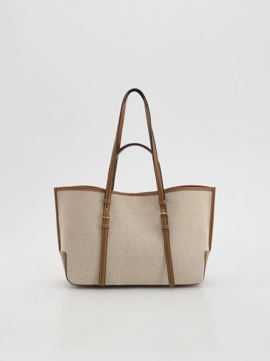 Zdjęcie produktu Reserved - Torebka shopper - brązowy