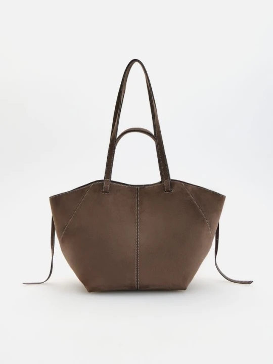 Zdjęcie produktu Reserved - Torebka shopper - brązowy